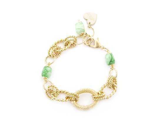 Bracciale 4US: Cesare Paciotti Donna in Acciaio 4UBR7618W - 4UBR7618W